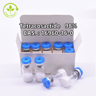Cas 16960-16-0 98% 테트라코삭티드 파우더 ACTH 아날로그 페니실린 병 포장