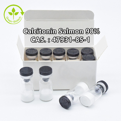 Cas 47931-85-1 98% 연어 칼시토닌 초산염 10 Mg / 병