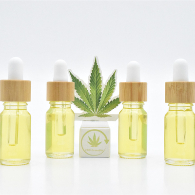 OEM 전체 스펙트럼 칸나비디올 오일 5% 30% 고통 염증 CBD 금속 염색제 오일