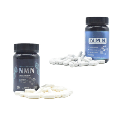 천연 화합물 NMN 500 마그네슘 캡슐은 OEM ODM 개인 라벨을 보충합니다