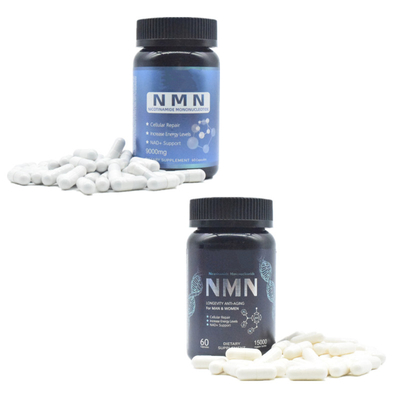 천연 화합물 NMN 500 마그네슘 캡슐은 OEM ODM 개인 라벨을 보충합니다