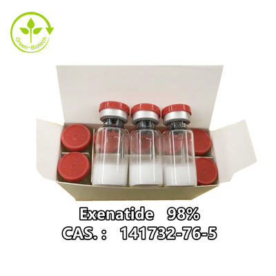 10 마그네슘 /는 1g/Bottle 10 병 / 박스 98% 엑세나타이드 파우더 CA 141732-76-5를 병에 담습니다