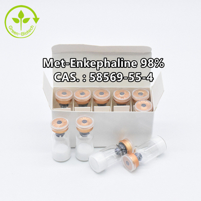높은 순도 98% 메트 엔케팔린 초산염 솔트 파우더 Cas 58569-55-4