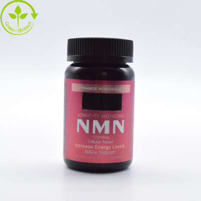OEM 맞춤형 개인 레이블 NMN 파우더 식품 등급 99% NMN 캡슐 보충제