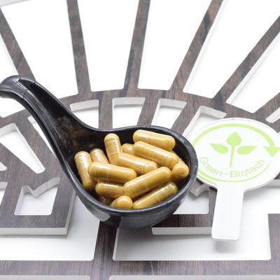 OEM 맞춤형 GMP 허브 한국 적인삼 뿌리 추출 금 캡슐