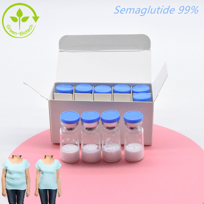 CAS 910463-68-2 체중 감량용 세마글루타이드 10mg/ Vails 재고