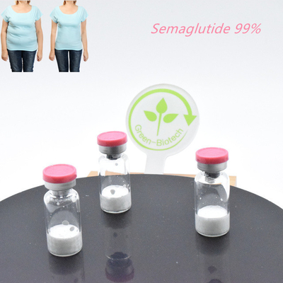 98% 백색 티르제파티드 세마글루타이드 펩타이드 체육 아세테트 소금 분말