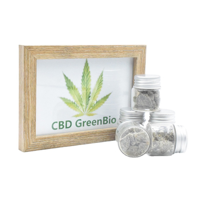 통증 불안 배포 CBD 왁스 크럼블
