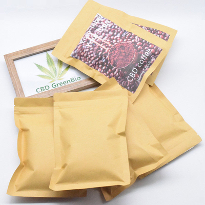 100g 자연적 CBD 커피 분말 영양 성분 전체 스펙트럼