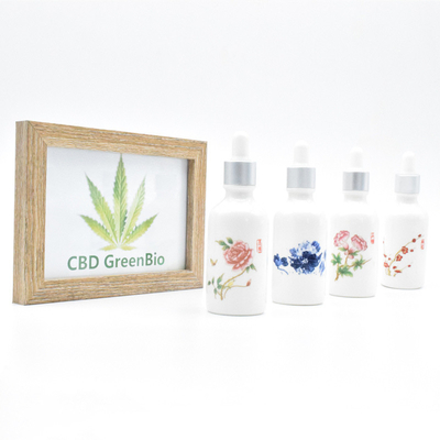 실험실의 실험 500 마그네슘 3000 마그네슘 CBD 금속 염색제 오일 5% 10% 20% 30% 만성통증 CBD 오일