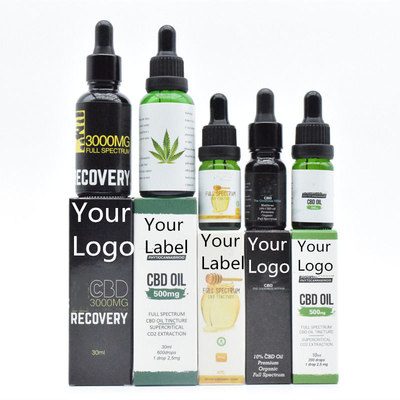 OEM ODM 광대한 범위 CBD 오일 THC는 건강한 치료 500 마그네슘 1000 마그네슘 동안 자유롭게 합니다