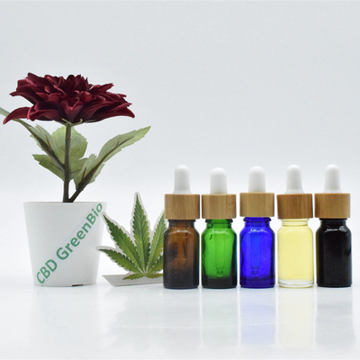 사티바 잎 꽃 CBD 금속 염색제 석유 통증 억제 10 밀리람베르트 20 밀리람베르트 검은 점적기 유리병 CBD 석유