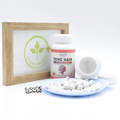식품 등급 식사 머리카락 보충제 비오틴 머리카락 손톱 피부는 뜨거운 판매를 요약합니다