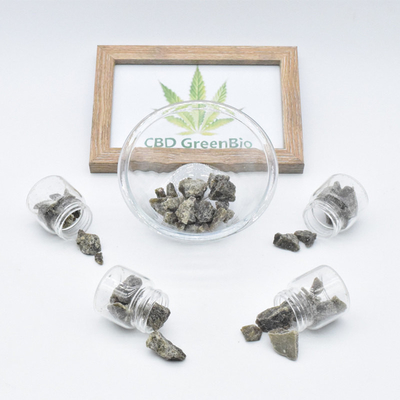 연기는 병 THC 무료 높은 생체 이용률마다 CBD 왁스 크럼블 10 그램을 가볍게 두드립니다