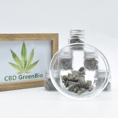 연기는 병 THC 무료 높은 생체 이용률마다 CBD 왁스 크럼블 10 그램을 가볍게 두드립니다