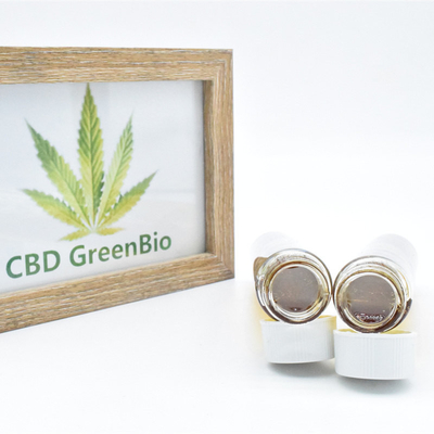 그린비오 800mg-900mg CBD 기름 80% 식품 보조제 HPLC CBD 금속 염색제 기름