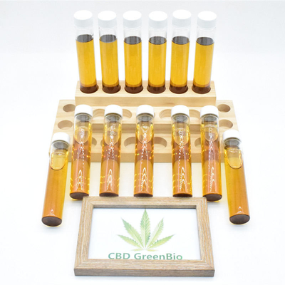 그린비오 800mg-900mg CBD 기름 80% 식품 보조제 HPLC CBD 금속 염색제 기름