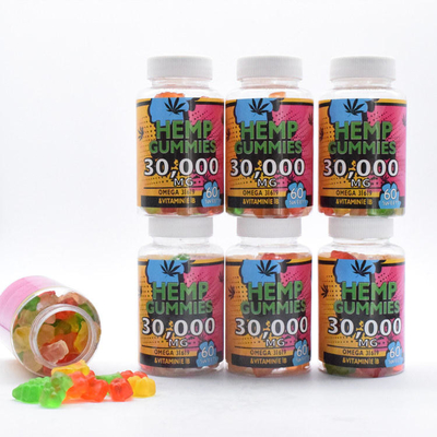 의료 서비스 전체 스펙트럼 CBD 끈적거리는 잘 씹히지 않는 향상시키는 분위기